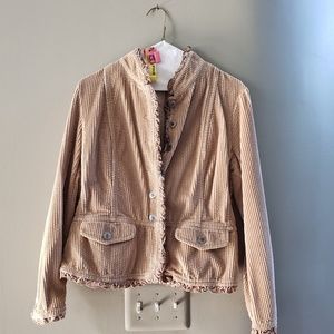 Corduroy tan jacket